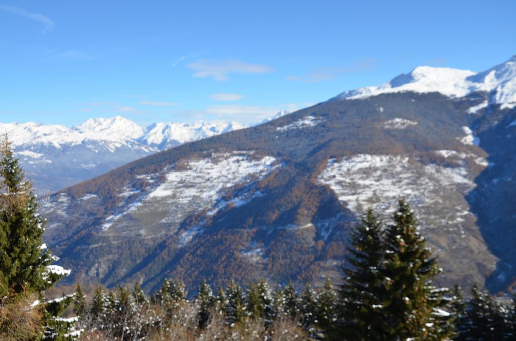 Immeuble Panorama Leilighet Les Collons Eksteriør bilde